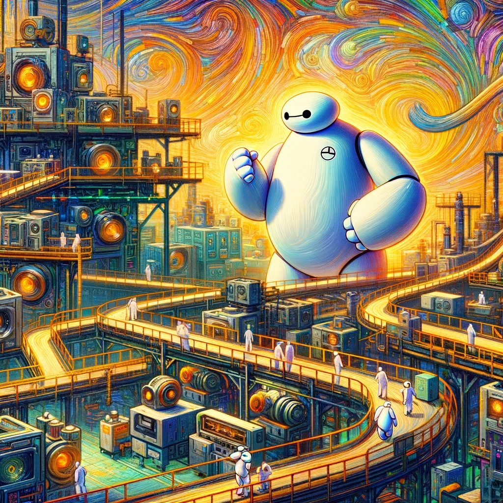 An ML model in a big industrial setting