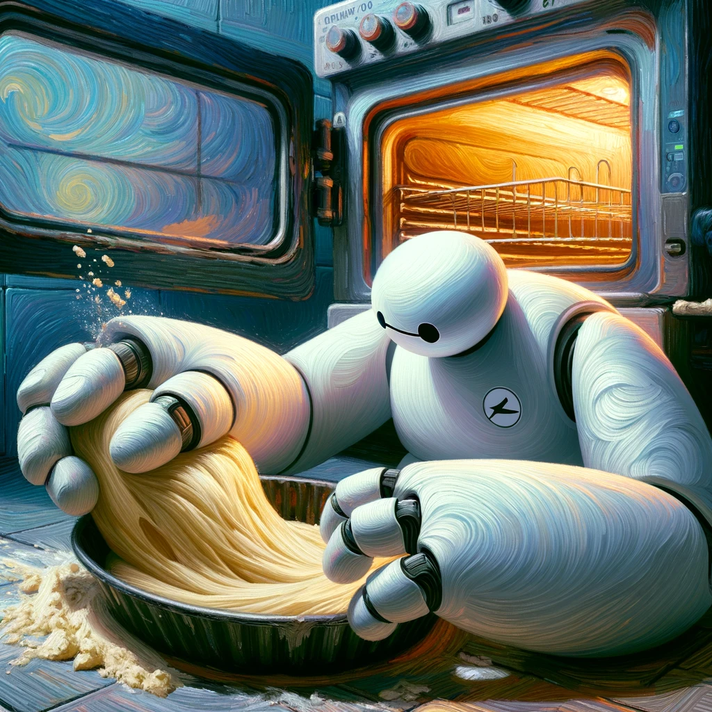 A bot checking why it's cake failed