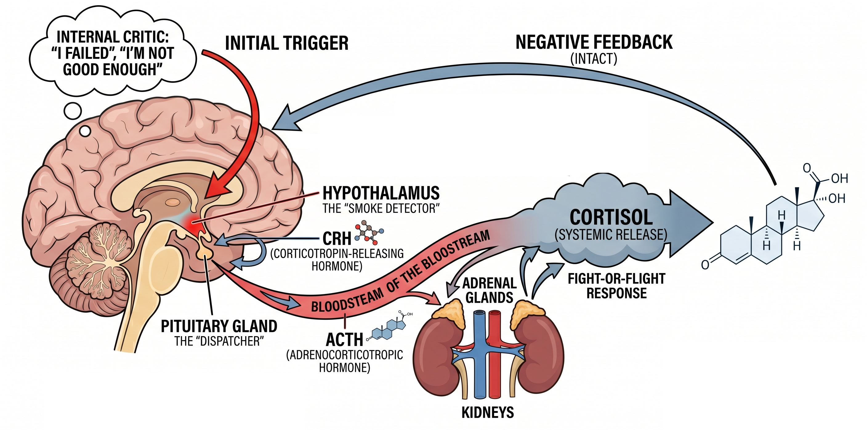 Diagram of HPA axis